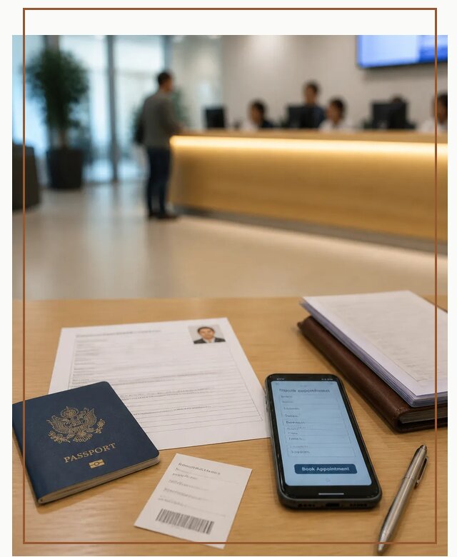 Запись в визовый центр в Феодосии для подачи документов