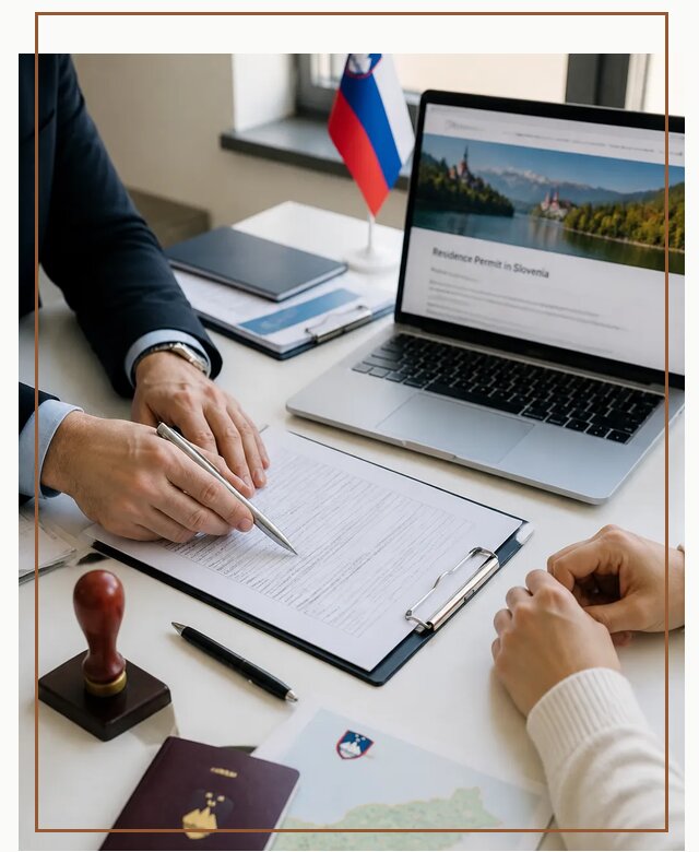 Оформление вида на жительство в Словении под ключ в Феодосии