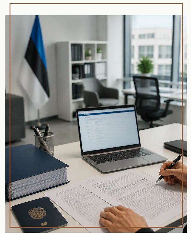 Оформление ВНЖ в Эстонии для переезда и легального проживания в Феодосии