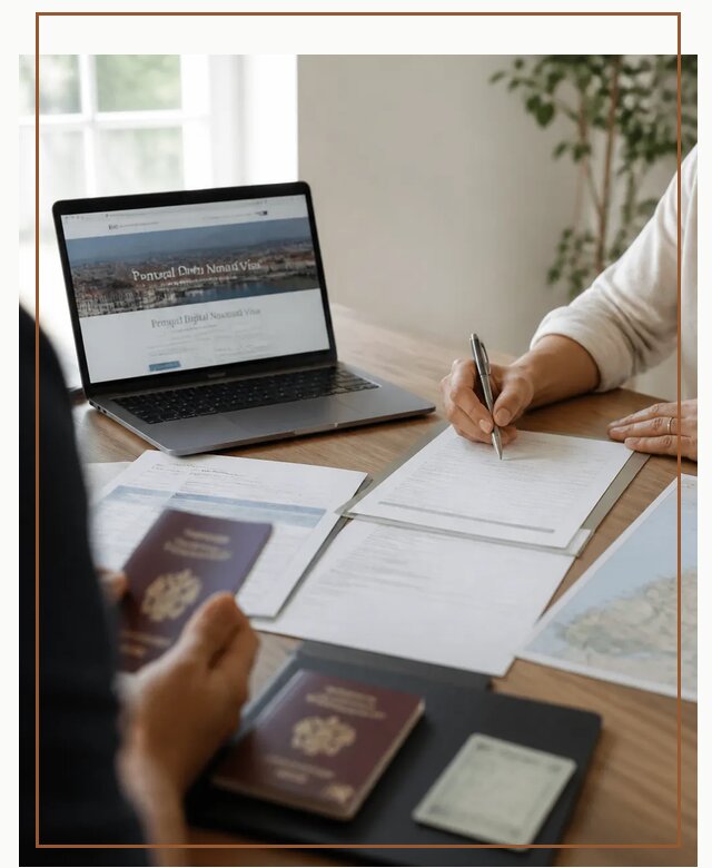 Оформление Digital Nomad и ВНЖ Португалии в Феодосии