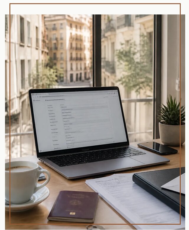 Оформление ВНЖ Испании по визе Digital Nomad в Феодосии