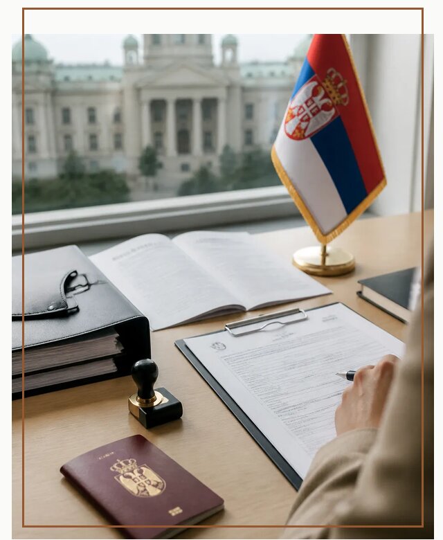Оформление гражданства Сербии под ключ для переезда в Феодосии