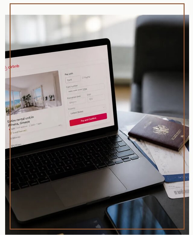 Оплата бронирования Airbnb онлайн для проживания в Феодосии